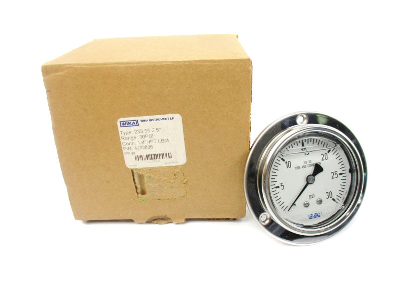 WIKA 4282896 233.55 0-30PSI 2.5" NSMP
