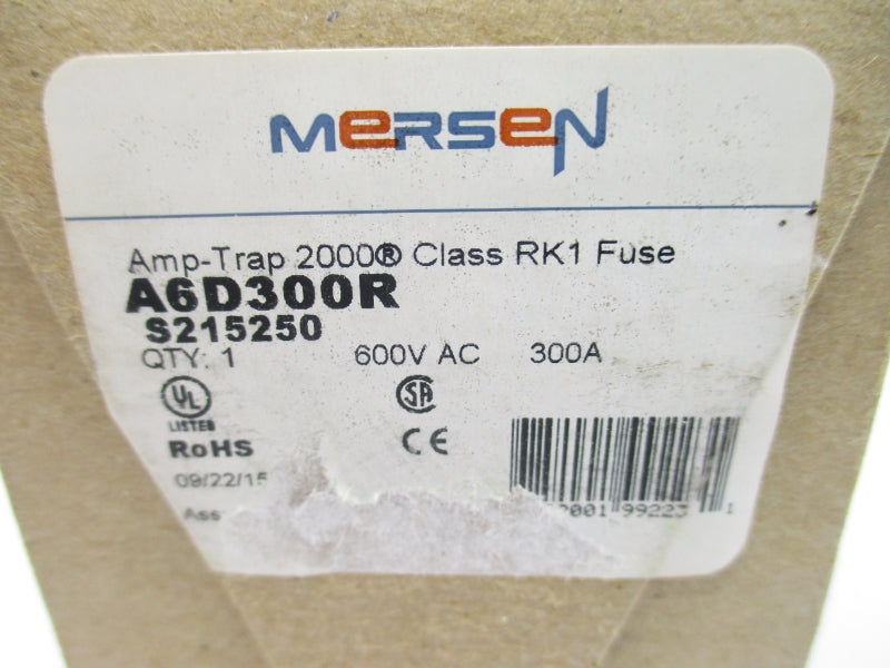 MERSEN A6D300R 600VAC 300A NSMP