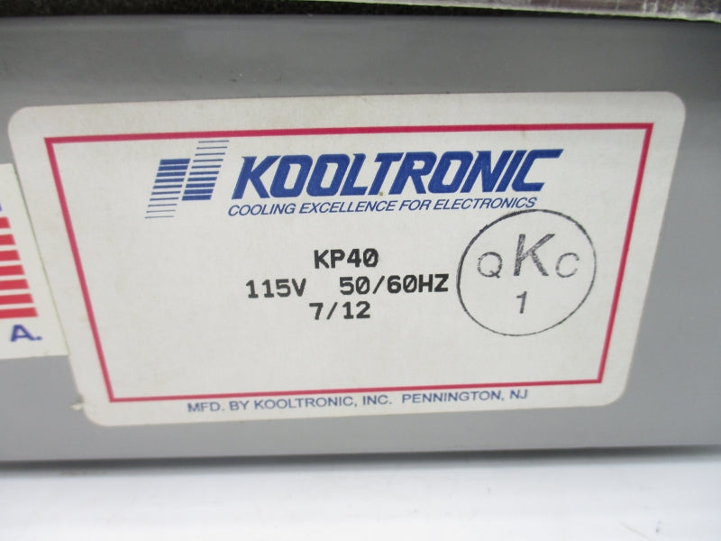 KOOLTRONIC KP40 115V UNMP