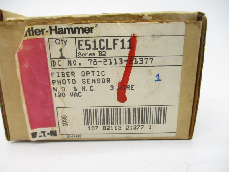 CUTLER HAMMER E51CLF11 SER. B2 120VAC 1A NSMP