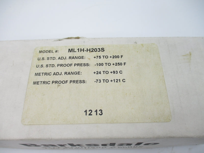 BARKSDALE ML1H-H203S 600V NSMP
