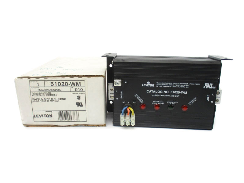 LEVITON 51020-WM 120VAC 20A NSMP