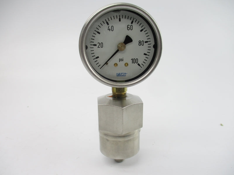 WIKA 213.54 0-100PSI 2.5" NSMP