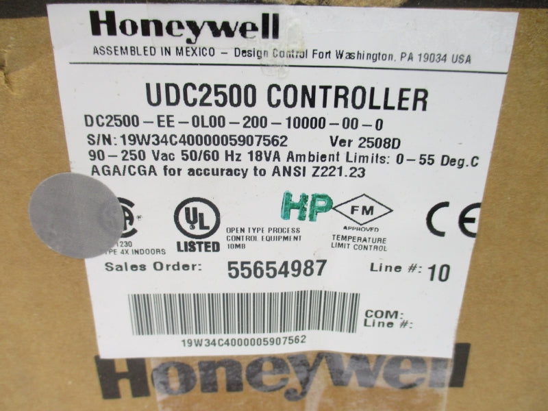 HONEYWELL DC2500-EE-0L00-200-10000-00-0 90-250VAC NSMP