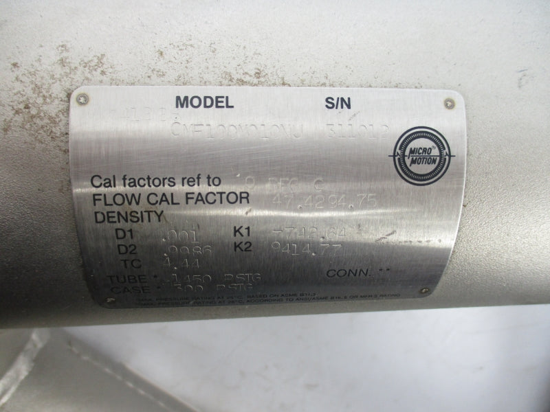 MICRO MOTION CMF100M010NU 1450PSI NSNP
