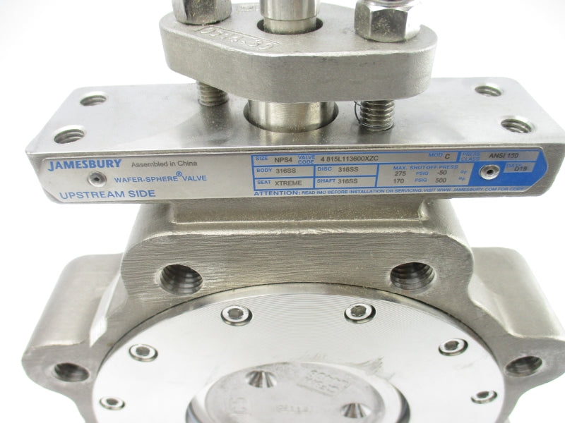 JAMESBURY 815L113600XZC 275PSI 4" NSNP