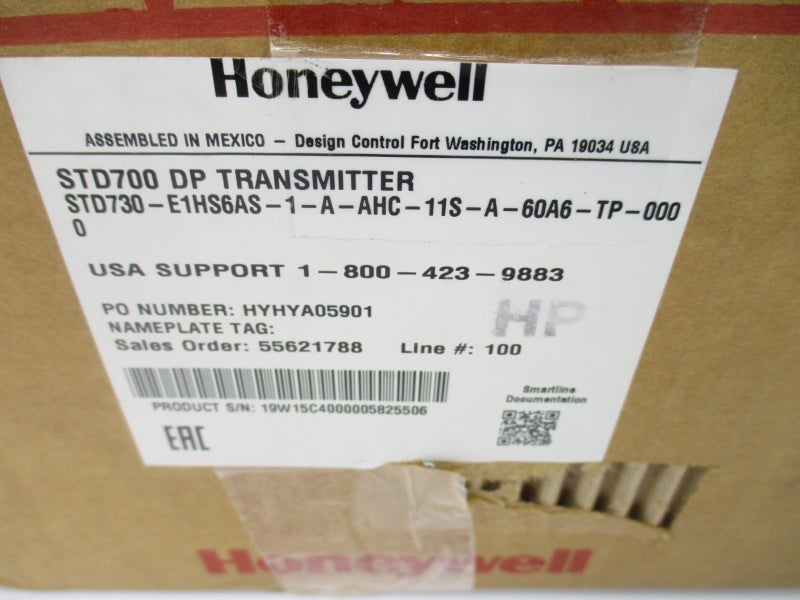HONEYWELL STD730-E1HS6AS-1-A-AHC-11S-A-60A6-TP-0000 11-42VDC -100-100PSI NSMP