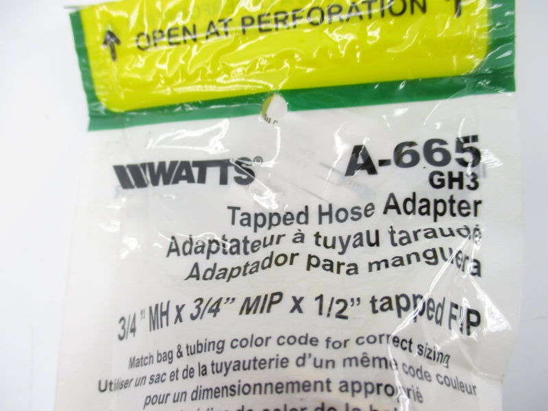 WATTS A-665 3/4" NSMP