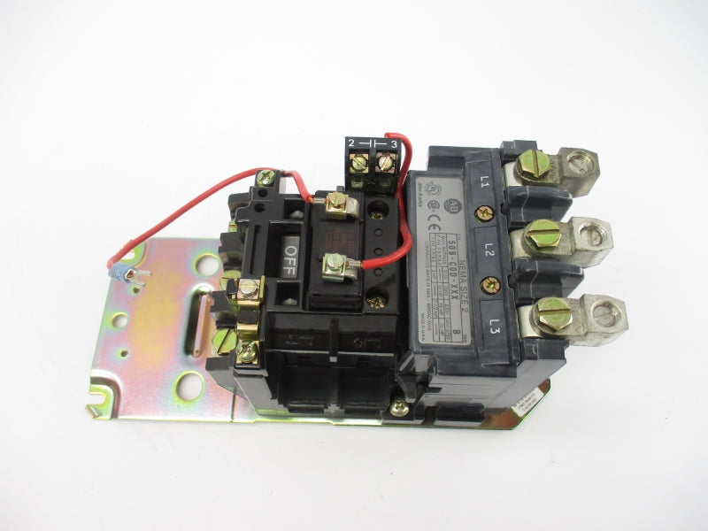 ALLEN BRADLEY 509-COD-XXX SER. B 110/115-120V 45A (BR/WH) NSMP