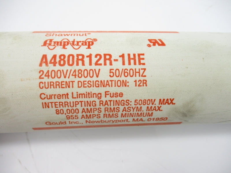 GOULD SHAWMUT A480R12R-1HE 2400/4800V 12A NSNP