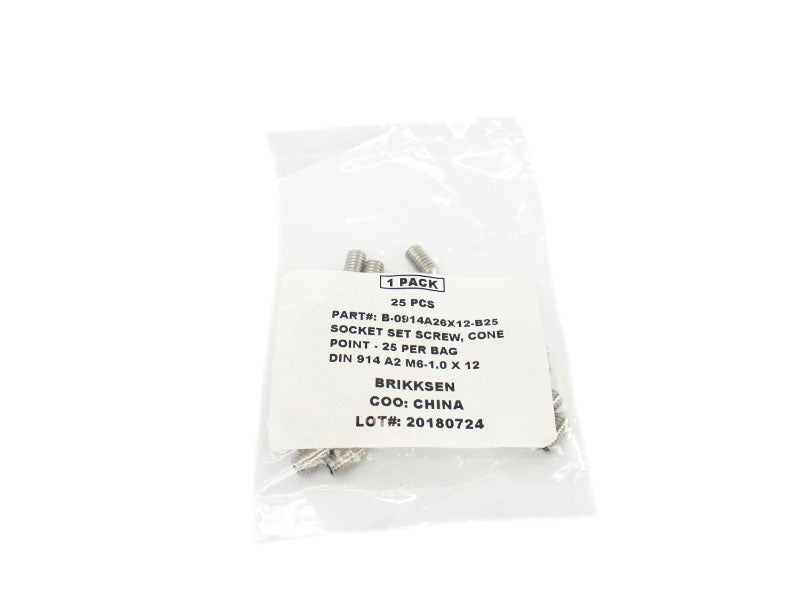 BRIKKSEN B-0914A26X12-B25 (PKG OF 25) NSMP