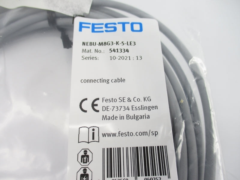 FESTO NEBU-M8G3-K-5-LE3 541334 NSMP