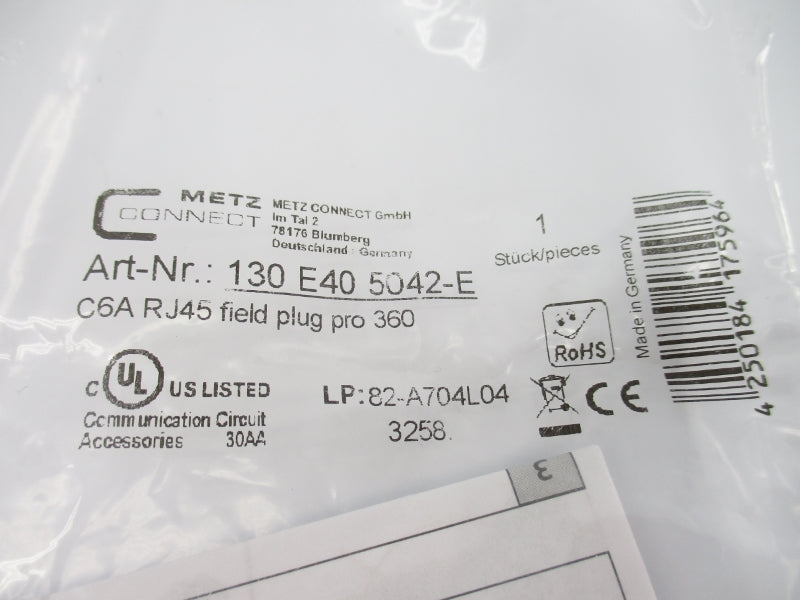 METZ CONNECT 130E405042-E NSMP