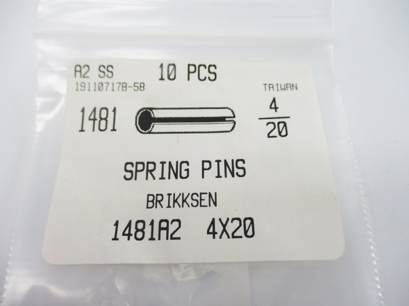 BRIKKSEN 1481A2 (PKG OF 10) NSMP