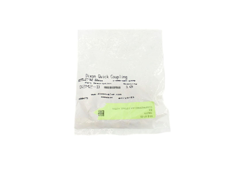 DIXON QUICK COUPLING D2M2-B (PKG OF 10) NSMP