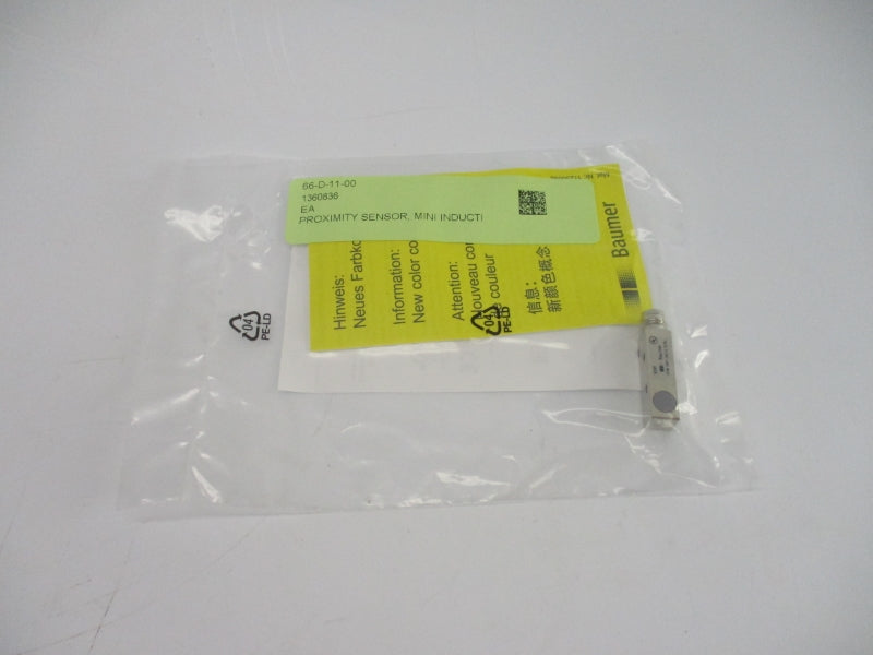 BAUMER ELECTRIC IFFM08P17A3/O1S35L 10-30VDC NSNP