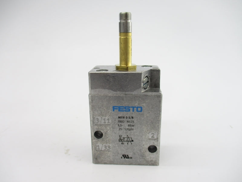 FESTO MFH-3-1/8 7802 21-120PSI NSMP