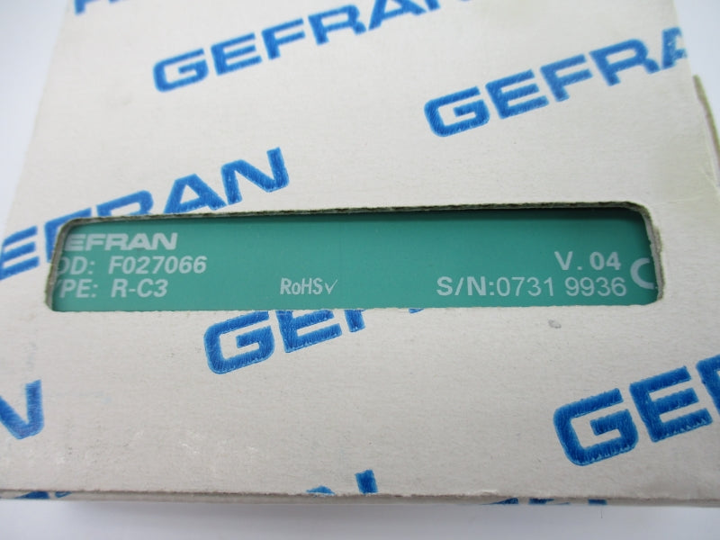 GEFRAN F027066 NSMP