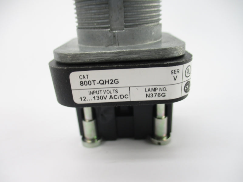ALLEN BRADLEY 800T-QH2G SER. V 12-130VAC/DC NSNP