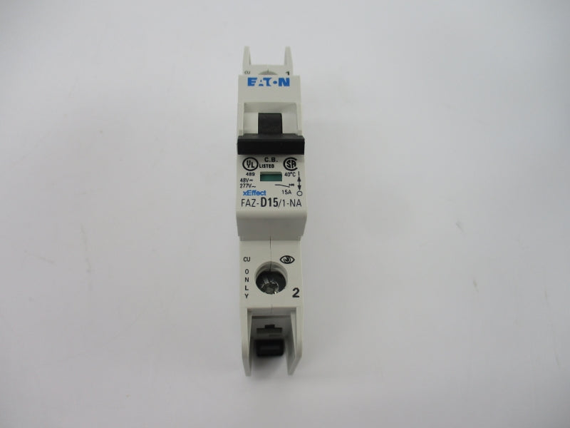 EATON FAZ-D15/1-NA-SP 167175 277VAC 15A NSMP