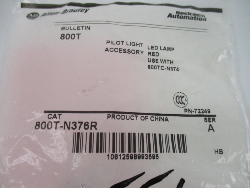 ALLEN BRADLEY 800T-N37R6 SER. A NSMP