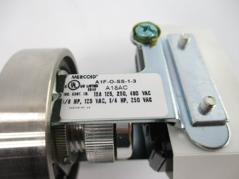 MERCOID A1F-O-SS-1-3 480VAC 15A 8-225PSI NSNP