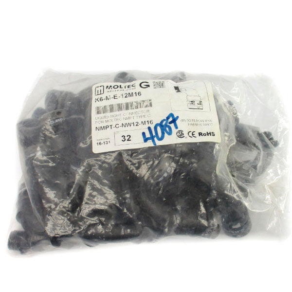 MOLTEC NMPT-C-NW12-M16 (PKG OF 32) NSMP