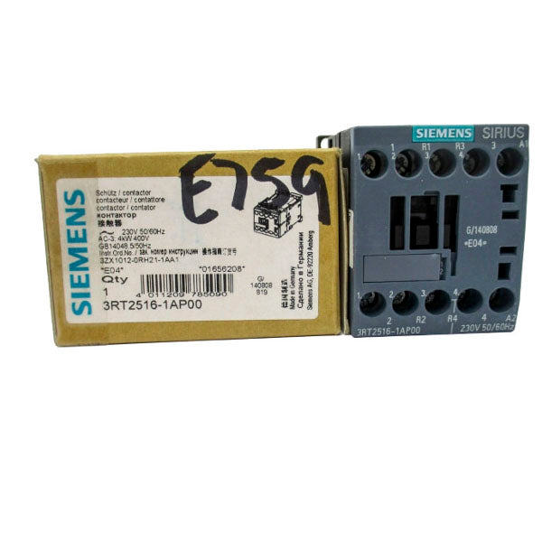 SIEMENS 3RT2516-1AP00 230V 20A NSMP