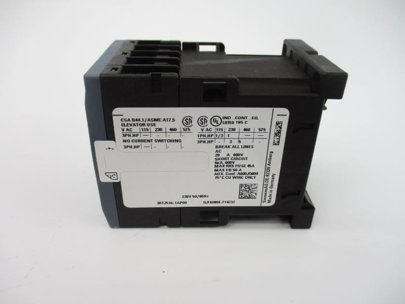 SIEMENS 3RT2516-1AP00 230V 20A NSMP