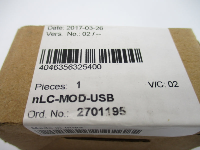 PHOENIX CONTACT NLC-MOD-USB 2701195 NSFS