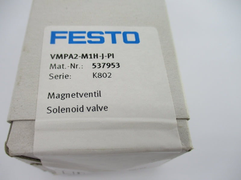 FESTO VMPA2-M1H-J-PI 537953 SER. K802 NSFS