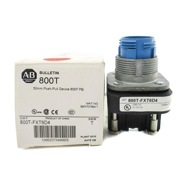 ALLEN BRADLEY 800T-FXT6D4 SER. T ( AS PICTURED) (WH) NSMP