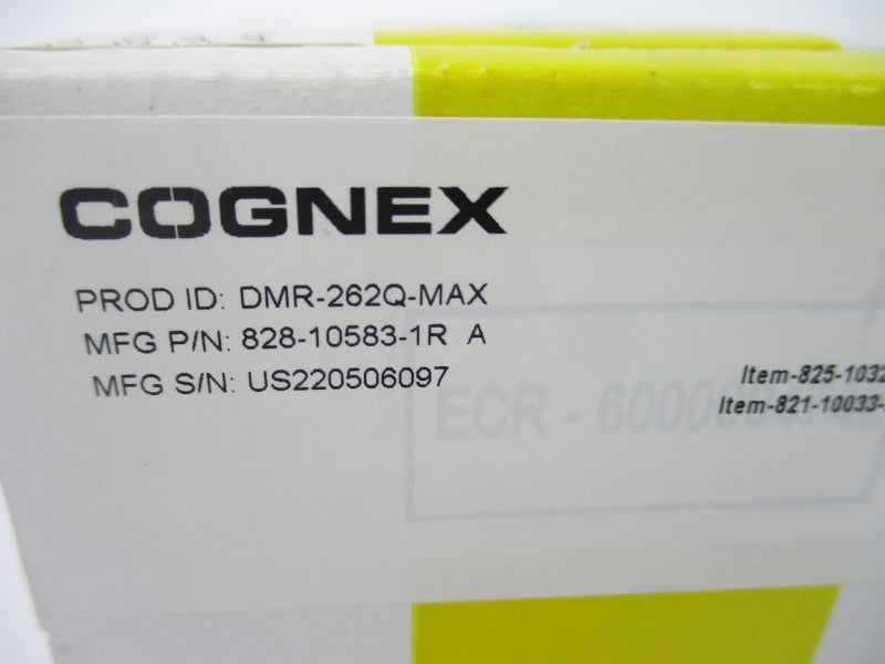COGNEX DMR-262Q-MAX 828-10583-1R NSMP