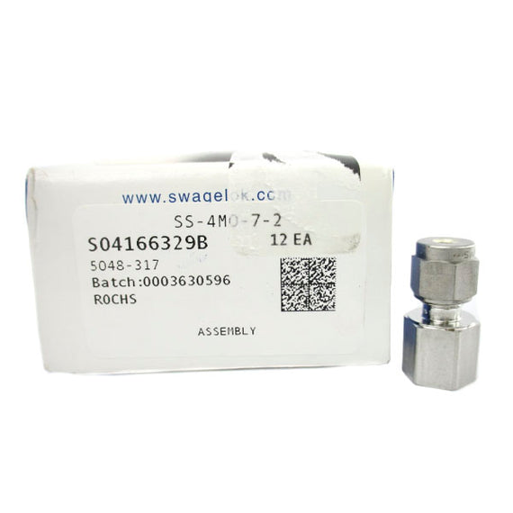 SWAGELOK SS-4M0-7-2 (PKG OF 12) NSMP