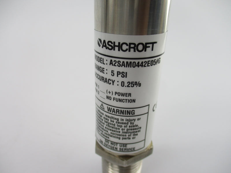 ASHCROFT A2SAM0442E05#G 12-36VDC 5PSI NSNP
