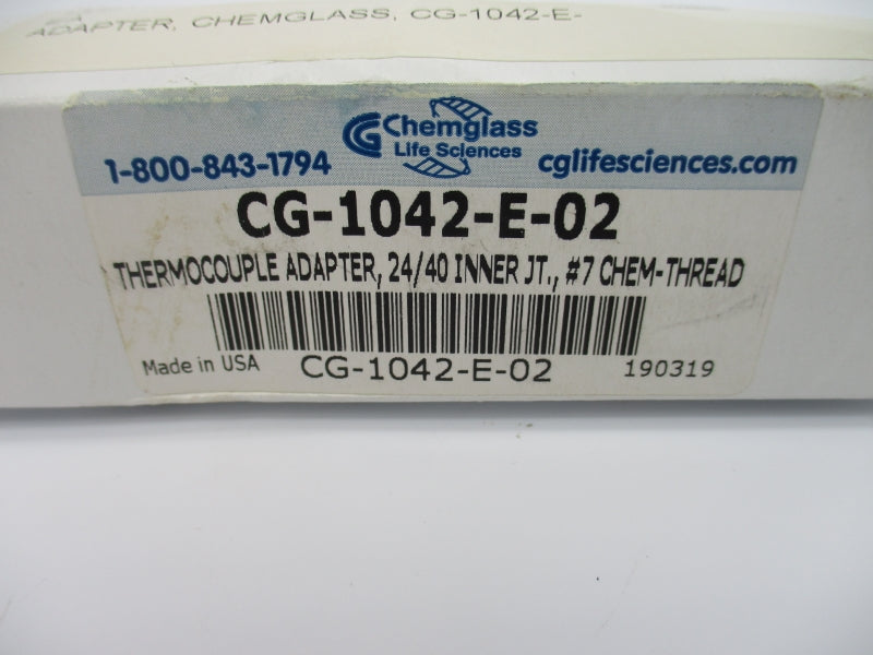 CHEMGLASS CG-1042-E-02 NSMP