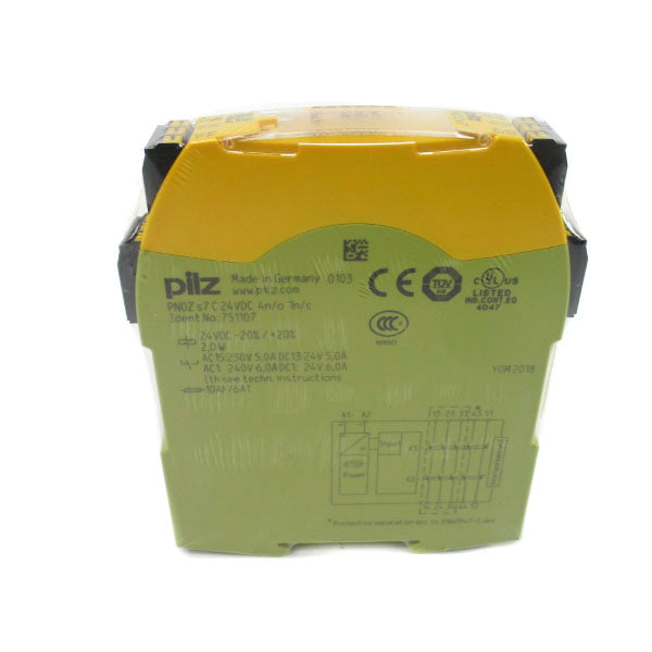 PILZ PNOZS7C24VDC4N/01N/C 751107 240VAC 6,0A NSMP