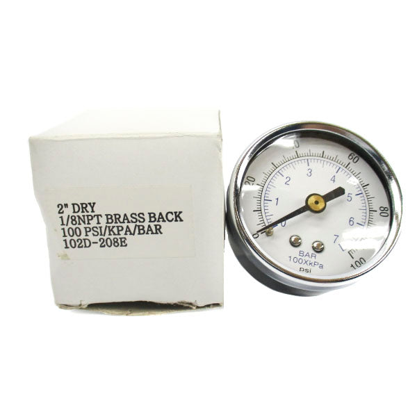 PIC 102D-208E 0-100PSI 2" NSMP