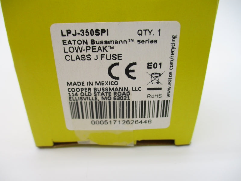 BUSSMANN LPJ-350SPI 600VAC 350A NSMP