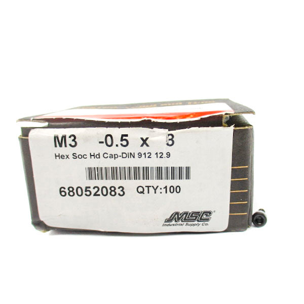 MSC M3-0.5X8 68052083 (PKG OF 100) NSMP