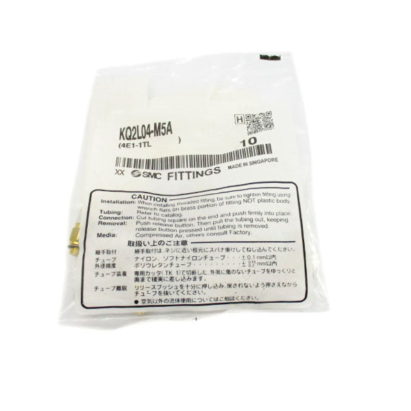 SMC KQ2L04-M5A (PKG OF 10) NSMP