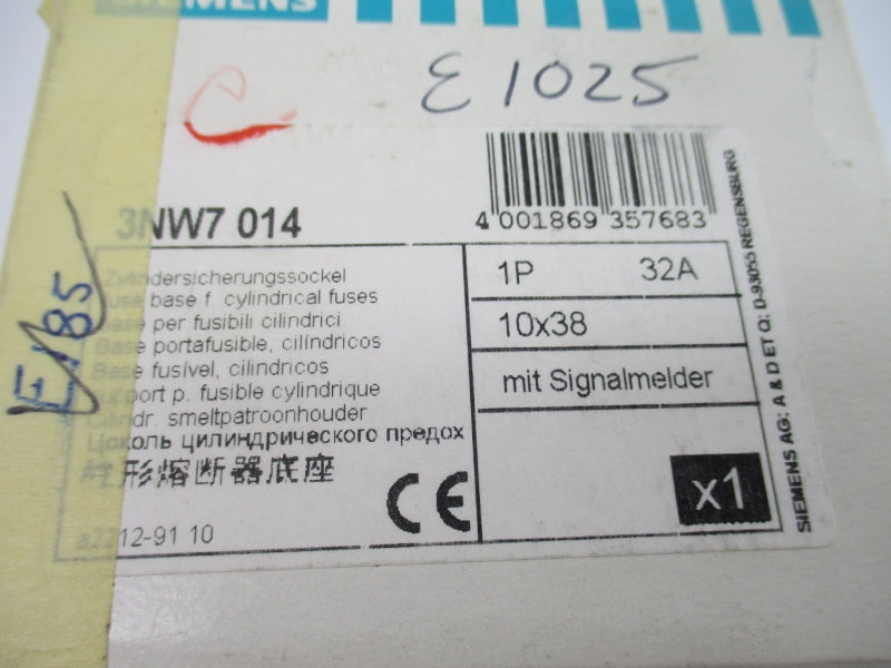 SIEMENS 3NW7014 690VAC 32A NSMP