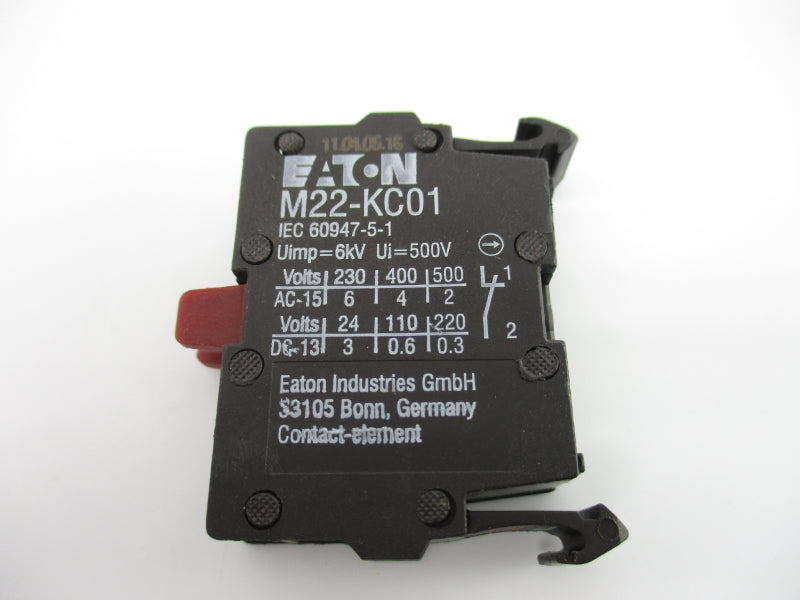 EATON M22-KC01 600VAC 5A NSNP