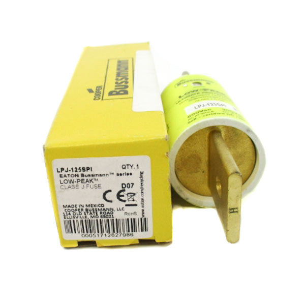 BUSSMANN LPJ-125SPI 600VAC 125A NSMP