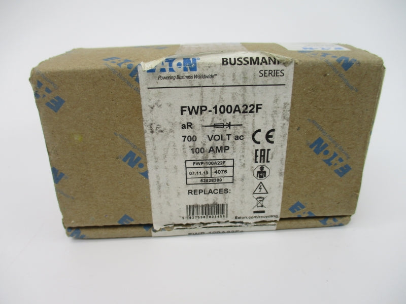 EATON FWP-100A22F 7000VAC 100A (PGK OF 10) NSMP