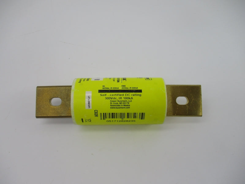 BUSSMANN LPJ-200SPI 600VAC/300VDC 200A NSMP