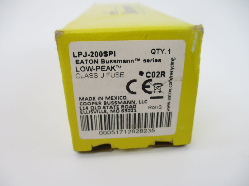 BUSSMANN LPJ-200SPI 600VAC/300VDC 200A NSMP