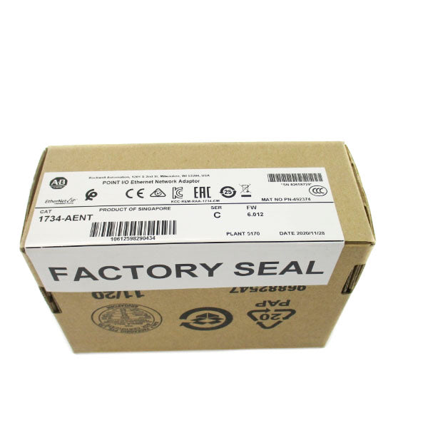 ALLEN BRADLEY 1734-AENT SER. C F/W 6.012 DATE: 2020 NSFS