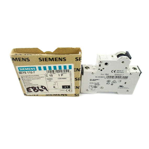 SIEMENS 5SY6110-7 230/400V 10A NSMP