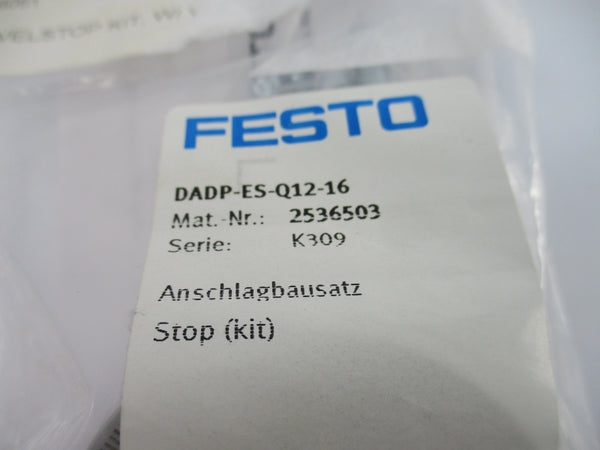 FESTO DADP-ES-Q12-16 2536503 SER. K309 NSMP